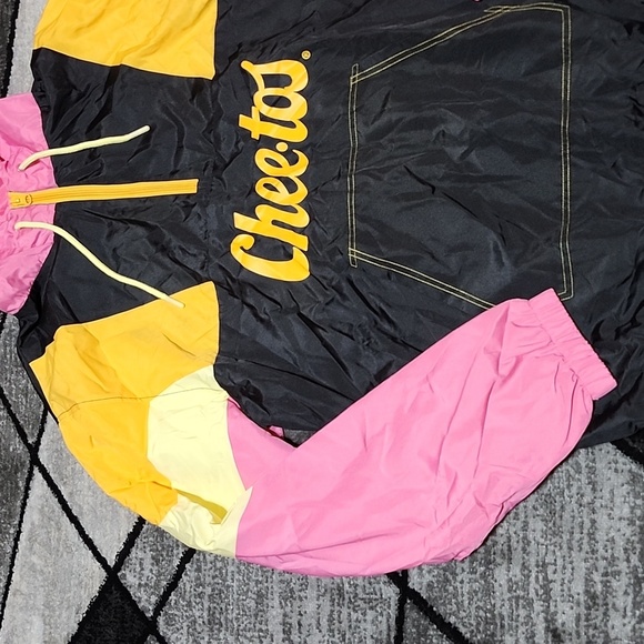 CHESTER CHEETAH CHEETOS BASKETBALL QUARTER-ZIP HOODIE WINDBREAKER JACKET UNISEX - Picture 5 of 14